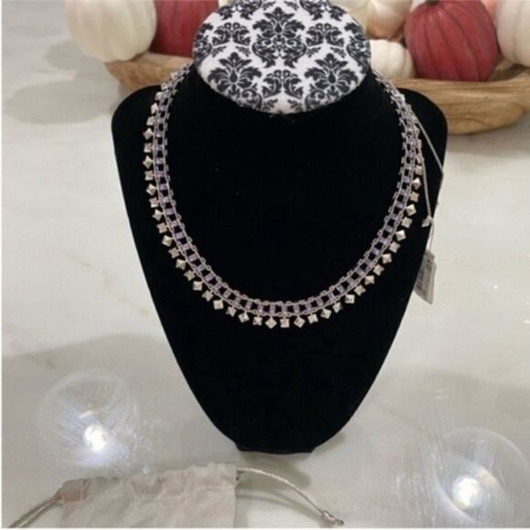 Kendra Scott Jewelry - NWT Kendra Scott‎ square stud and lilac crystal necklace